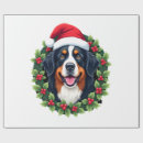 Search for bernese mountain dog christmas wrapping paper Wolf