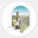 Recherche de vin blanc autocollants Raisins