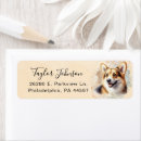 Search for pembroke return address labels Pembroke welsh corgi