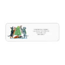 Search for cute cats return address labels Modern
