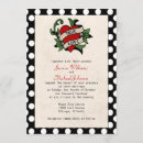 Recherche de rockabilly invitations Rouge