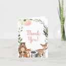 Search for deer thank you cards Greenery