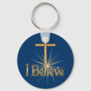 Search for gold cross keychains Faith