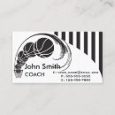 Search for sports agent business cards Black and white