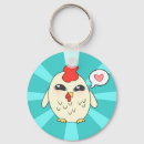 Search for love chicken keychains Cute