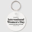 Search for international rounded keychains International women's day