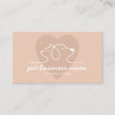 Recherche de coeur bleu cartes visite Animal