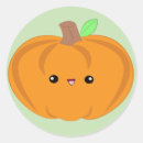 Search for kawaii pumpkin stickers Thanksgiving