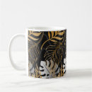 Search for gold pattern mugs Black