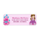 Search for a little princess return address labels For kids