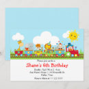 Search for circus train birthday invitations Animals