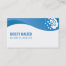 Search for brain business cards Psychologist