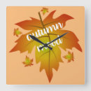 Search for autumn leaves clocks Maple