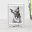 Recherche de schnauzer géant vœux cartes Chiot