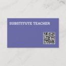 Recherche de professeur préscolaire cartes visite École