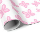 Search for pink butterfly wrapping paper Girl