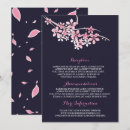 Search for watercolor cherry blossom wedding invitations Chic