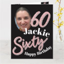 Search for 60th birthday cards Black