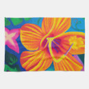 Recherche de fleurs hawaïennes cuisine linges Tropiques
