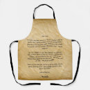 Search for vintage paper aprons Letter