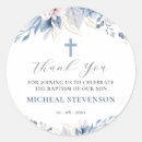 Search for baptism thank you stickers Watercolor floral