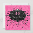 Search for chandelier birthday invitations Sixteen
