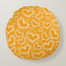 Recherche de fleur orange coussins Mignon