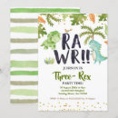Search for rawr invitations Dinomite party