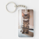 Recherche de amant de chat porteclés Minou