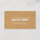 Search for homemade food business cards Caterer