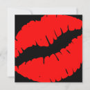 Search for lipstick invitations Kiss