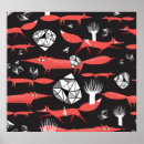 Recherche de renard rouge posters Illustration