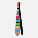 Search for black and yellow striped ties Red