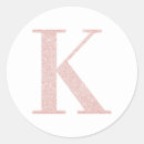 Recherche de initiale de k autocollants Mariée