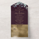 Search for faux gold wedding invitations Rustic