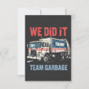 Search for garbage truck cards Maga