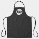 Search for branded aprons Black