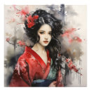 Recherche de le geisha posters Fille