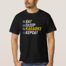 Search for funny karaoke tshirts Microphone