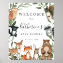 Search for woodland animals party decor Welcome