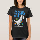 Search for blue dinosaur tshirts April