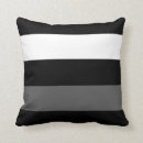 Search for black white grey grey pillows Stripe