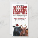 Search for cattle christmas cards Happy moo year