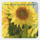 Search for yellow sunflower paintings stickers Nature