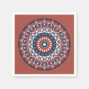 Recherche de mandalas serviettes Coloré