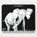 Recherche de éléphant noir tapis souris Noir et blanc