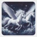 Recherche de cheval bleu autocollants Licorne