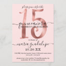 Search for faux rose gold invitations Minimalist