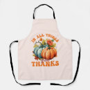 Search for give thanks aprons Fall foliage