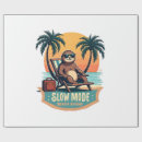 Search for sloth wrapping paper Adorable